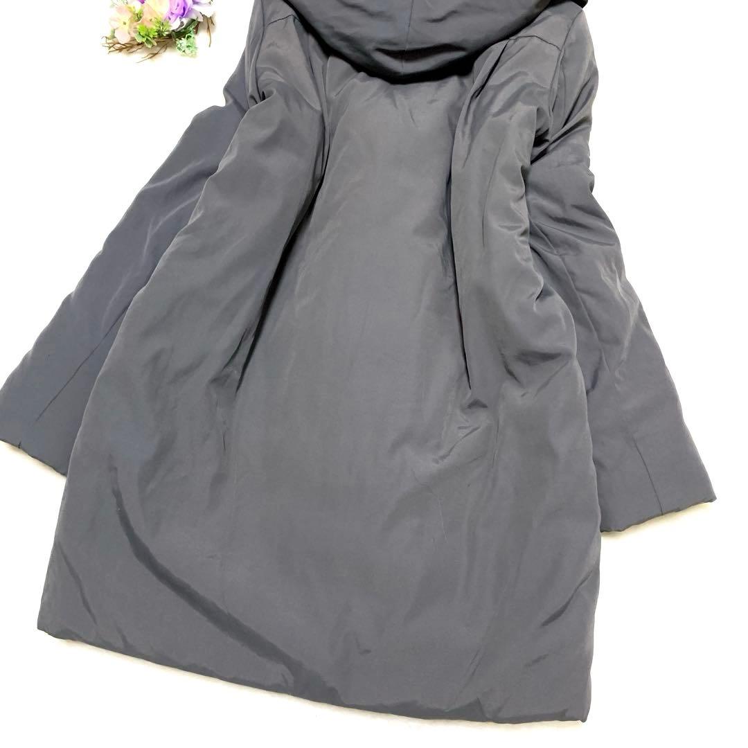 ★ jun様　マックスマーラ　ロング❤︎ フーデットコート❤︎中綿❤︎キルティング　L