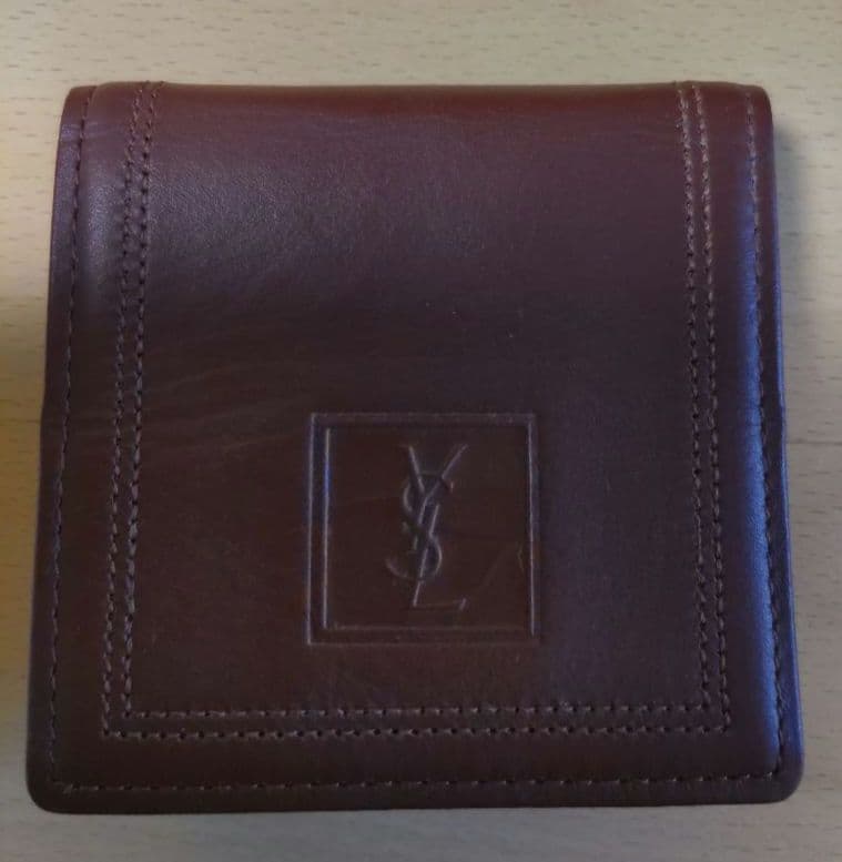 Yves saint Laurent ケース ボルドー 小銭入れ