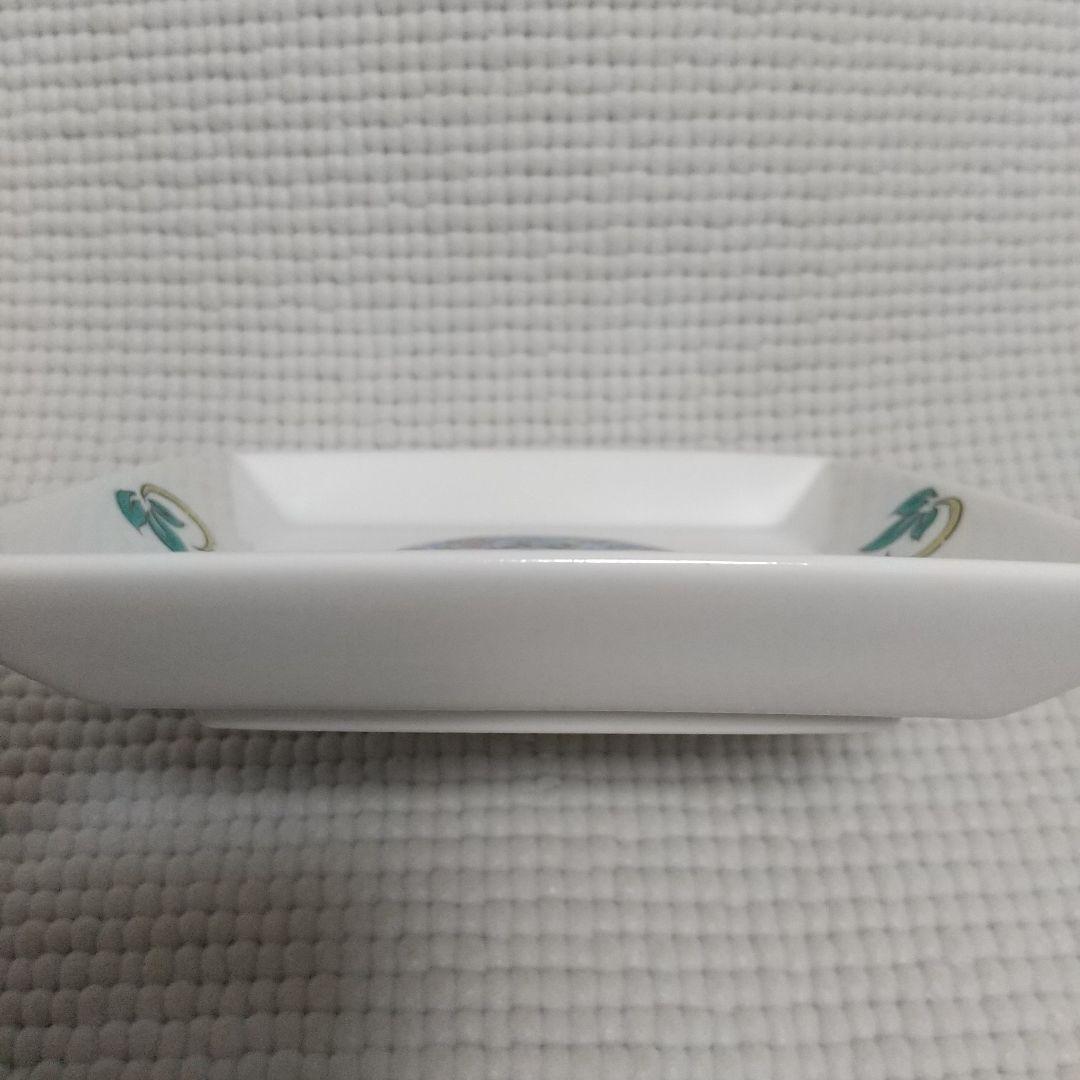 花やか♪北村和義〈白蛇、琵琶、宝尽くし〉九谷焼 角皿 金運・縁結び