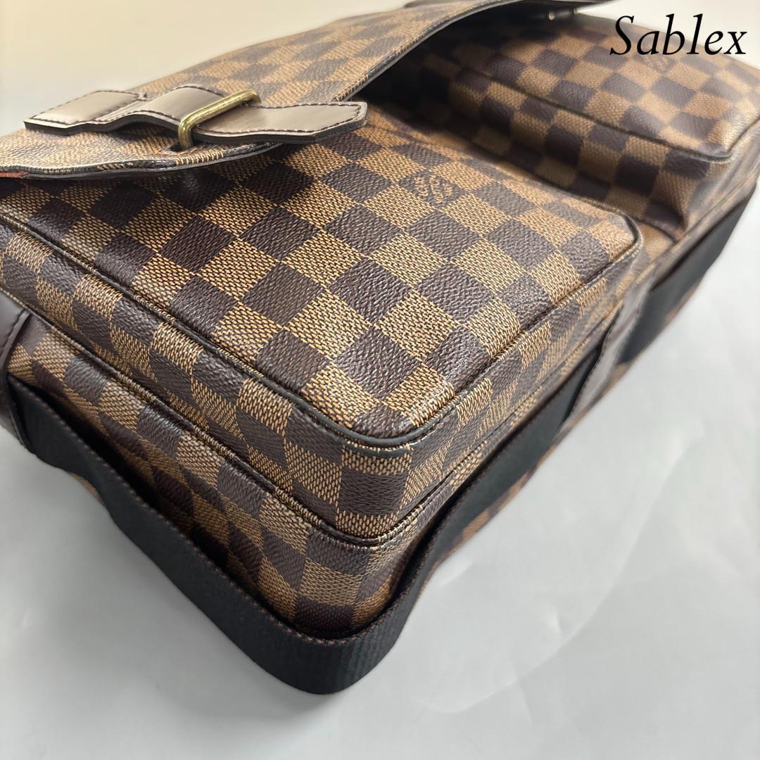【超極美品】ルイヴィトン ダミエ エベヌ ブロードウェイ N42270 メンズ