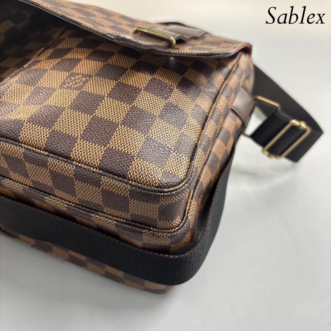 【超極美品】ルイヴィトン ダミエ エベヌ ブロードウェイ N42270 メンズ