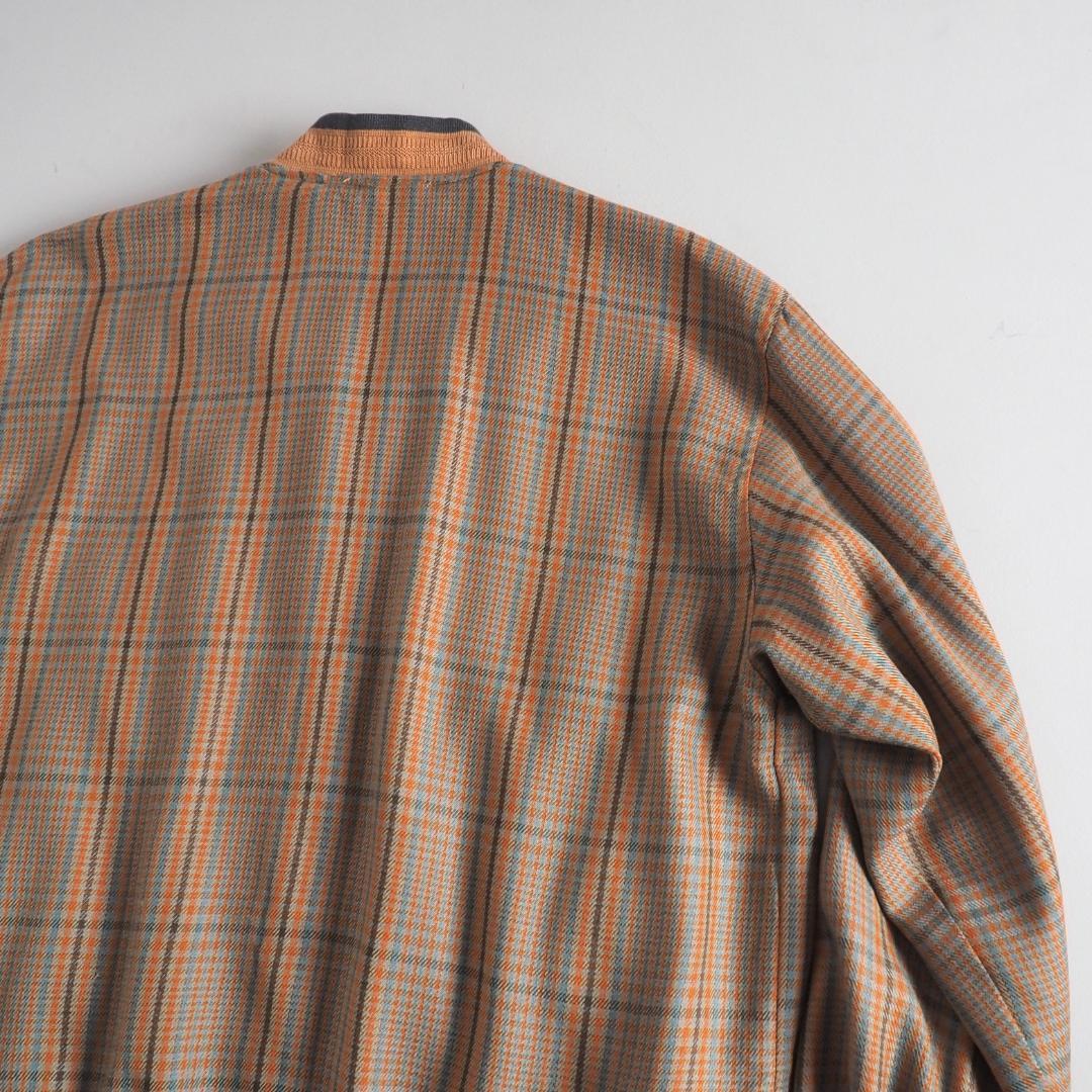 ラコステ　ブルゾン　スイングトップ　チェック柄　ワニ刺繡　美品