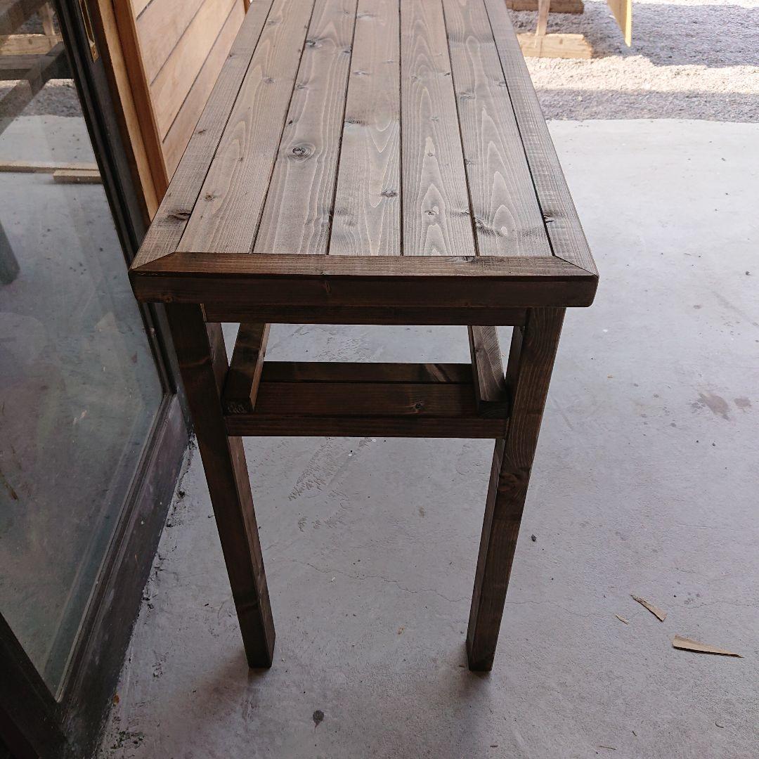 カウンターテーブル ウォルナット