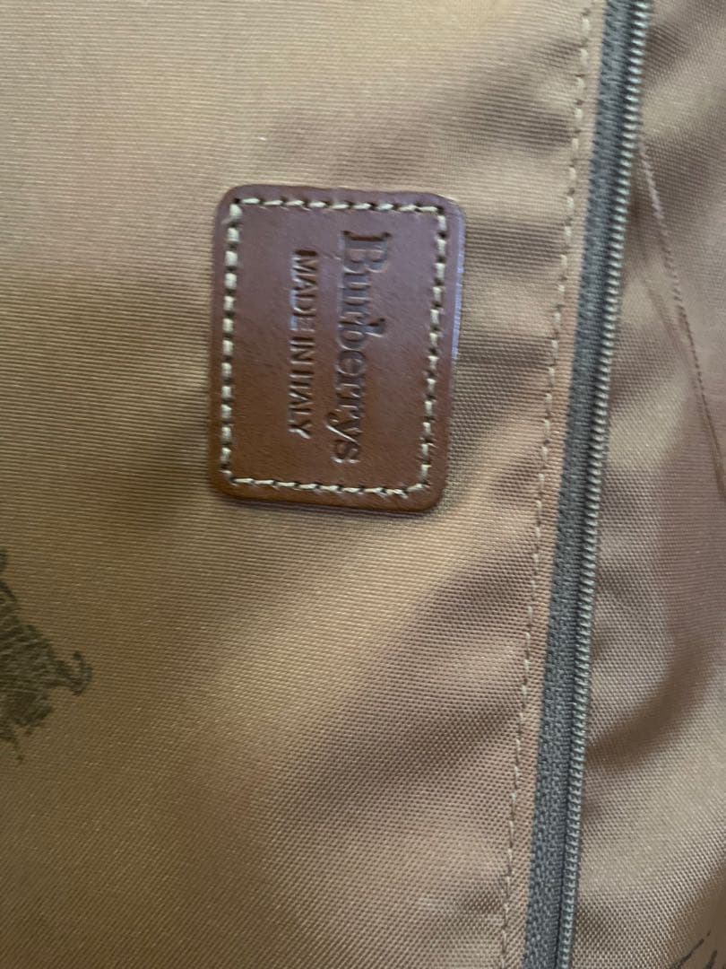 Burberry チェック柄 キャリーケース 中型　アンティーク
