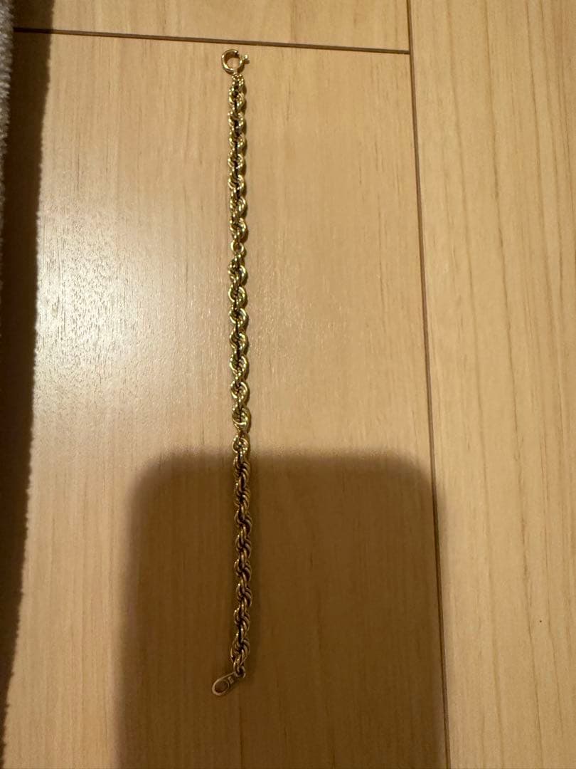 k18刻印ブレスレット