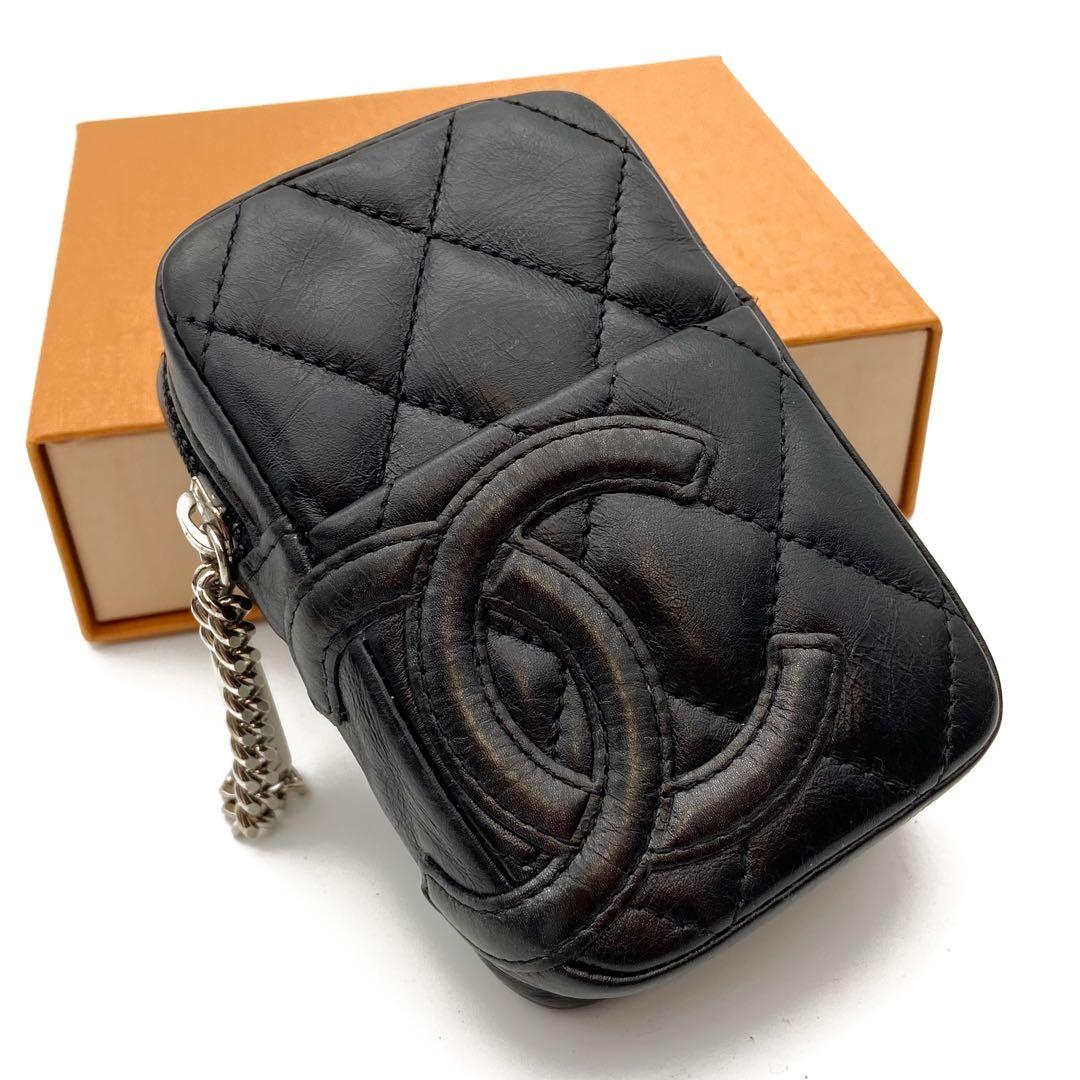 CHANEL マトラッセ タバコケース シガレットホルダー カンボン ライン
