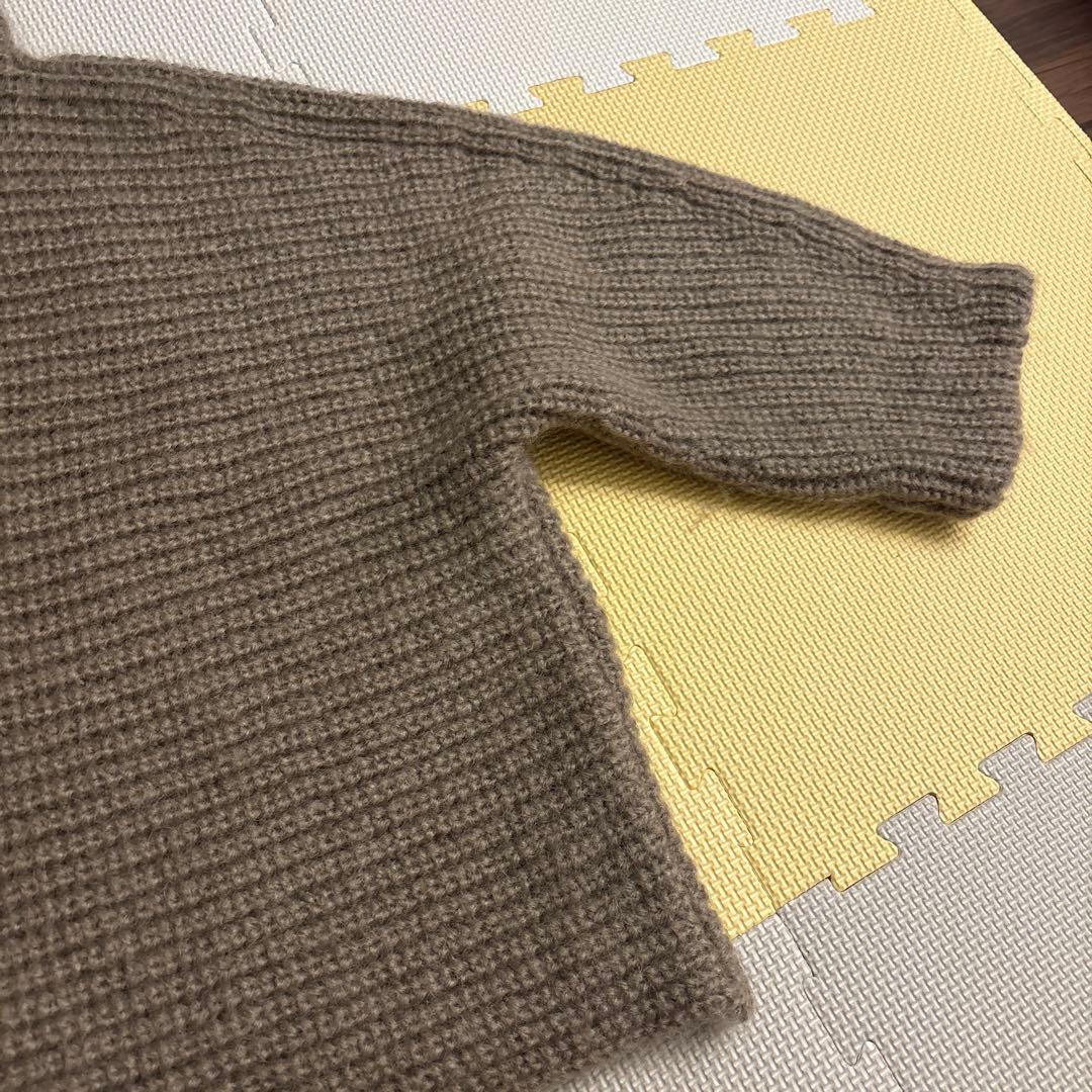 R&D.Ｍ.co Co オールドマンズテーラー　ニット　ブラウン　モカ