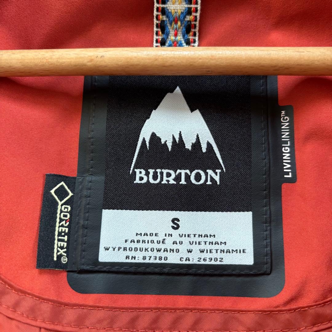 BURTON バートン　ゴアテックス　スノボウェア　オレンジ　S