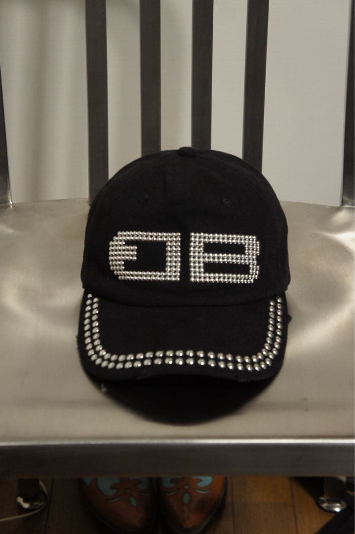 【ぼむ】 BEEDEN - BD STUDS DAMAGE CAP