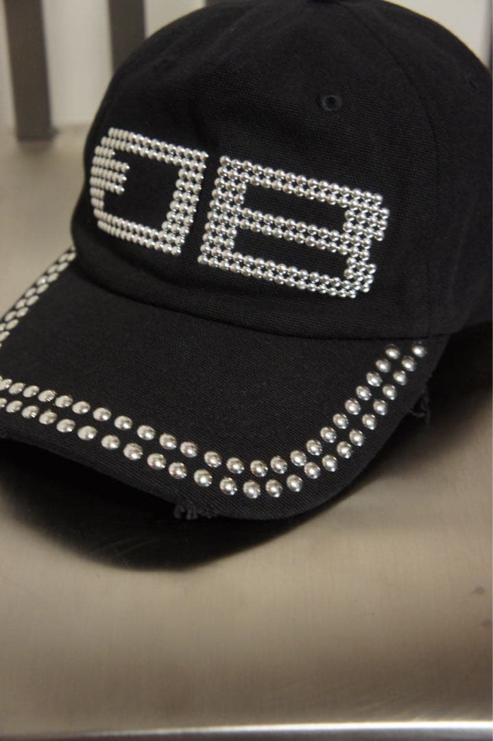 【ぼむ】 BEEDEN - BD STUDS DAMAGE CAP