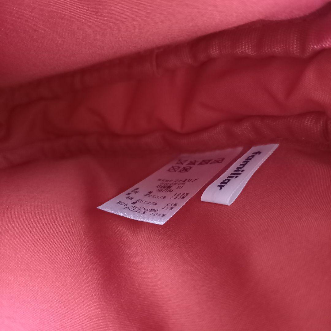 新品タグ付き familiar ハートポシェット 赤