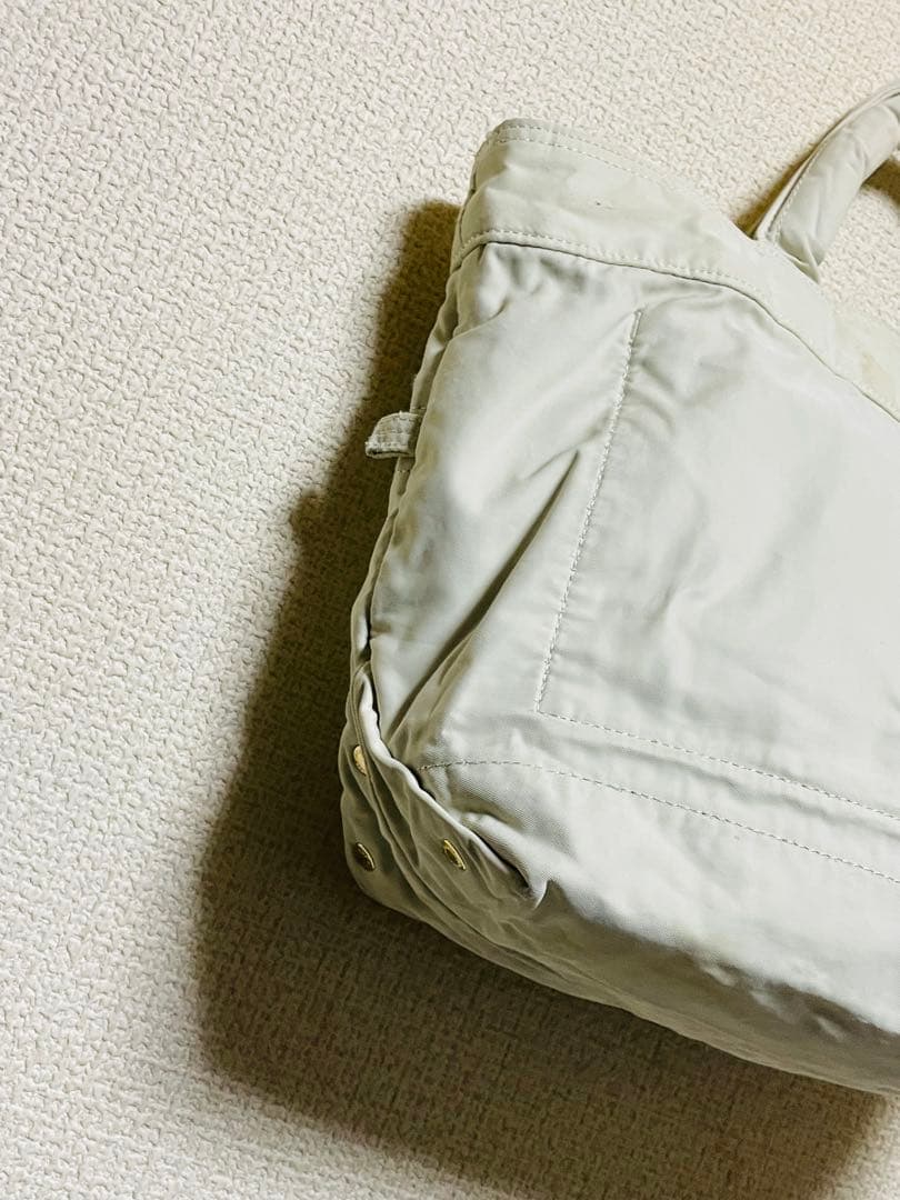 ポーター マイル トートバッグ 754-15115 吉田カバン オフホワイト