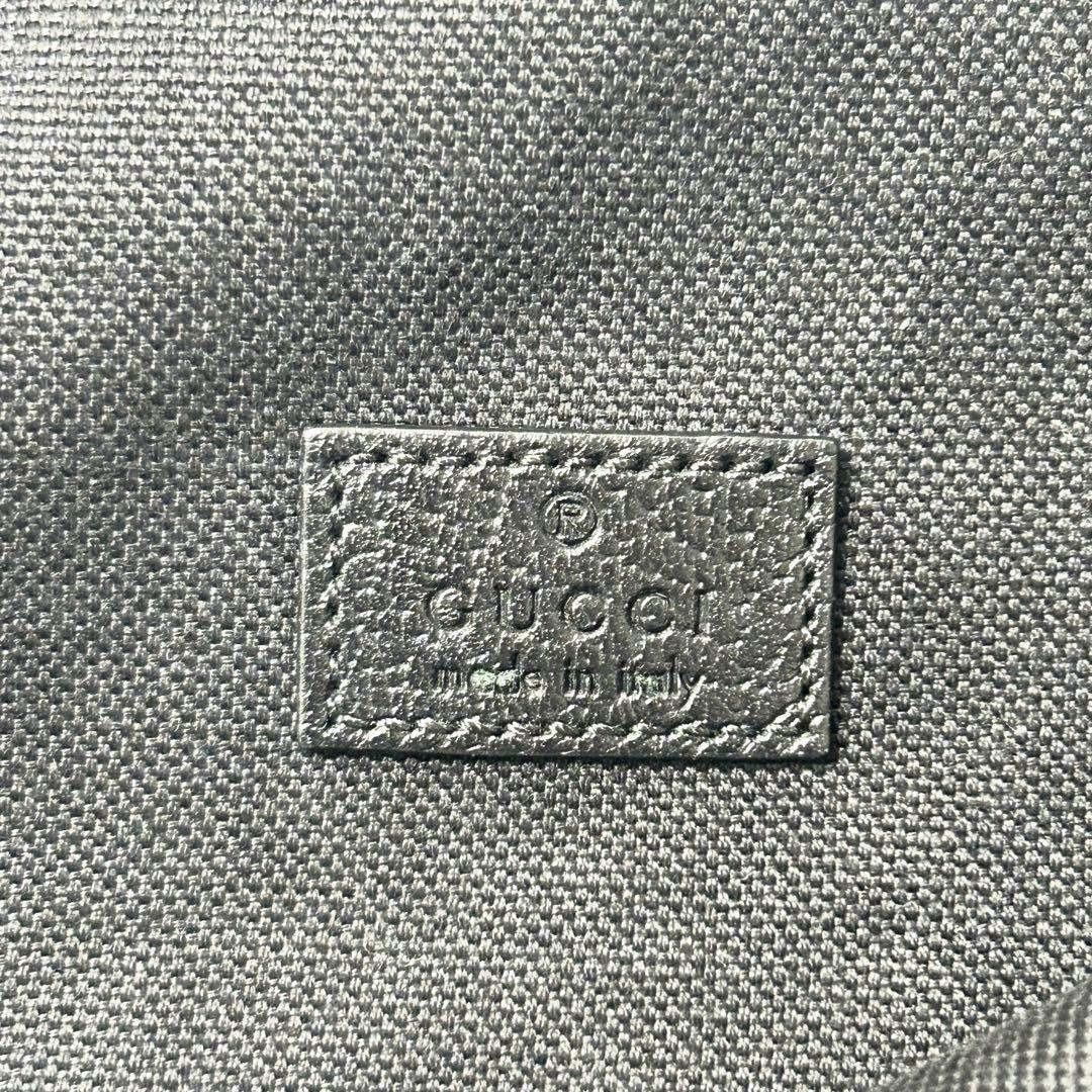 M＆SOUAグッチ　ジャンボGG ウエストバッグ　ボディポーチ　ブラック