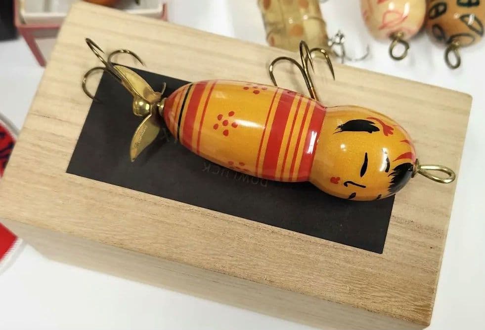 道楽、トップウォータールアー　DOWLUCK セット　ワッペン