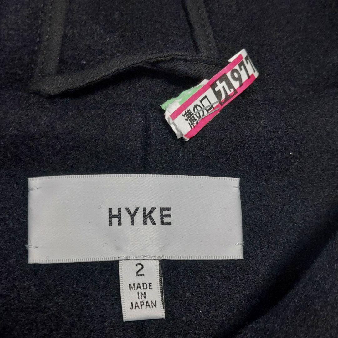 美品✨HYKE 　 ダッフルコート　ネイビー　М　現行モデル