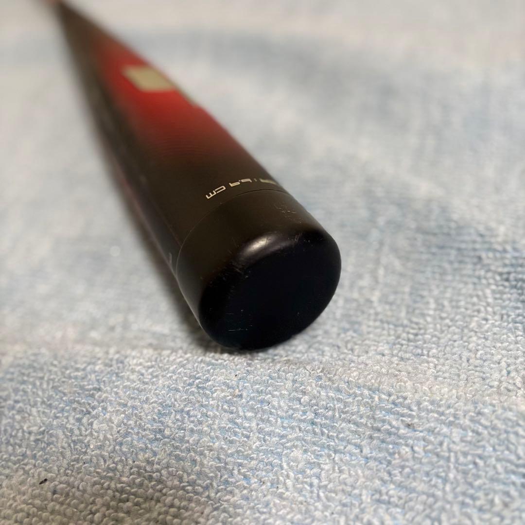 [美品]SSK MM23一般軟式バット 赤黒 バットケース付き