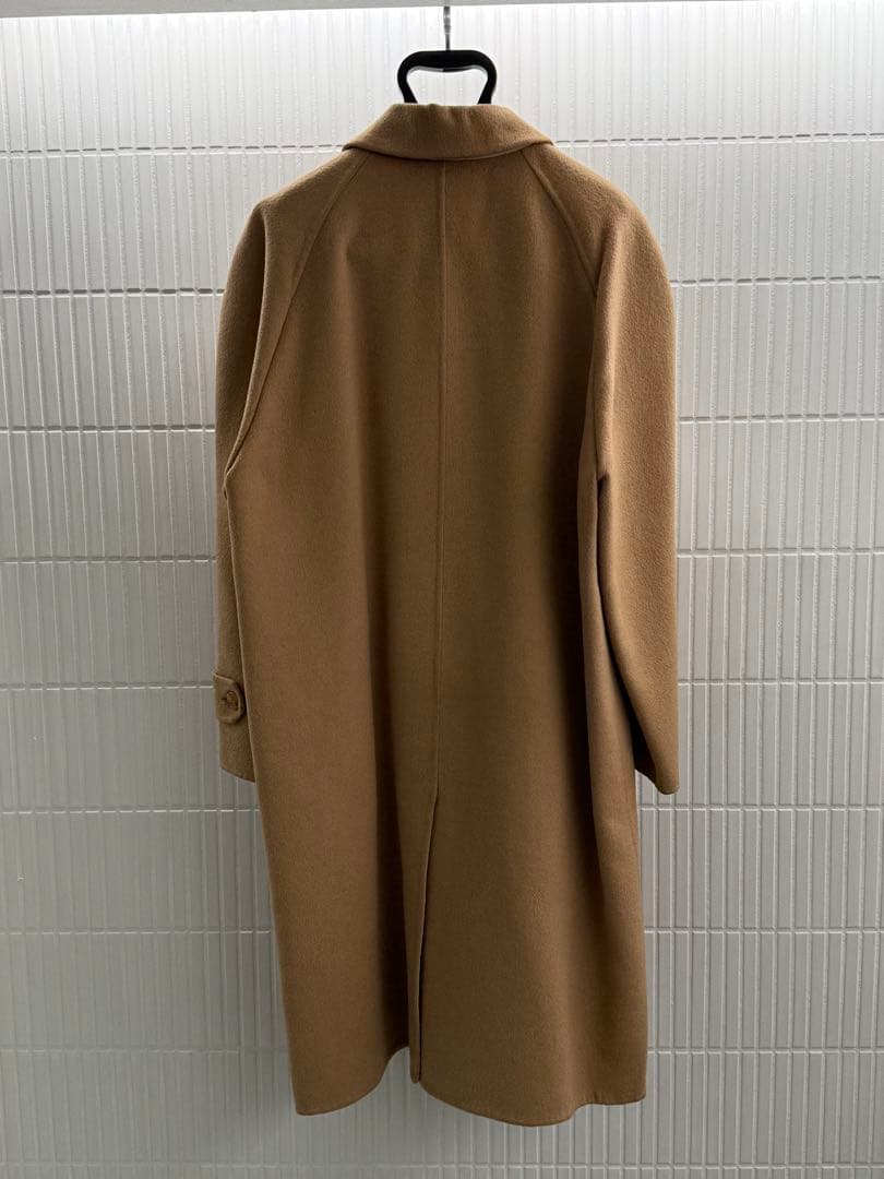 【訳あり・格安】GIVENCHY ジバンシィ キャメル ステンカラーコート 46