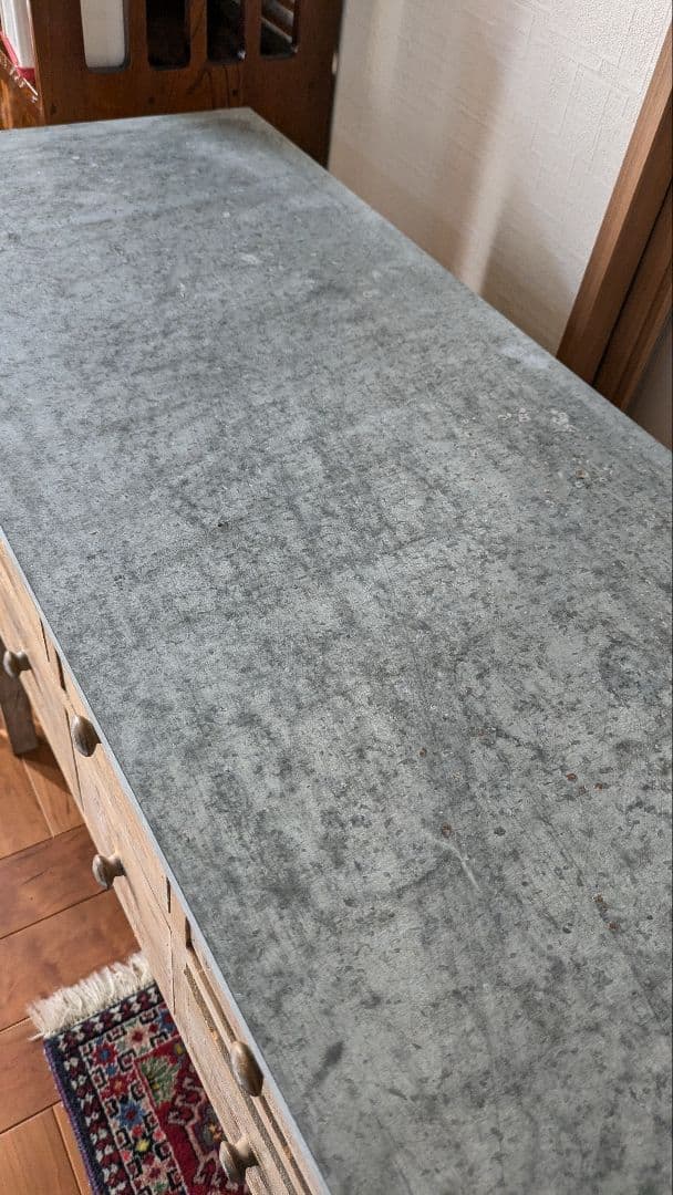 最終お値下げアンティーク風キャビネット　ディスプレイ棚