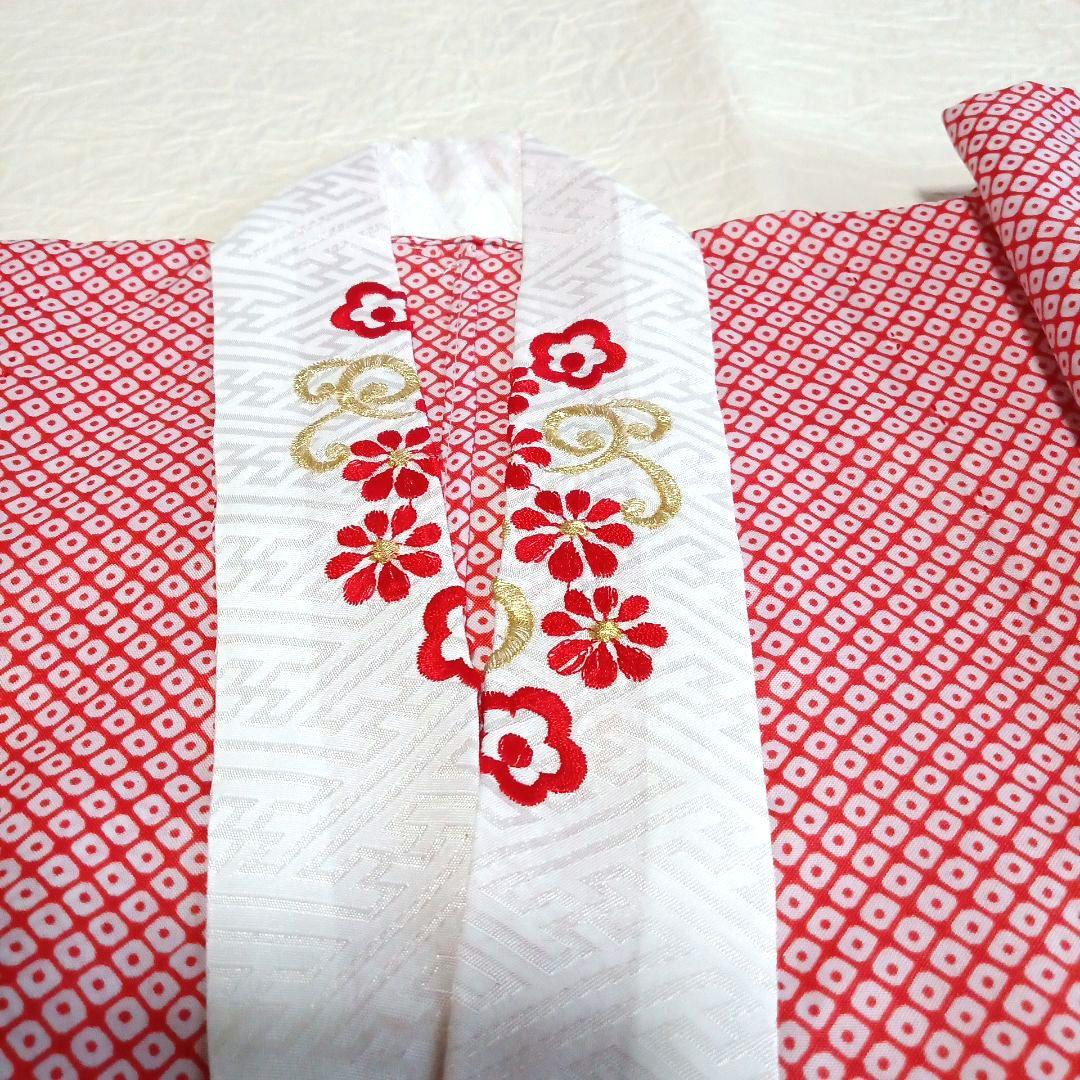 七五三　七歳　着物・結び帯フルセット　⑨