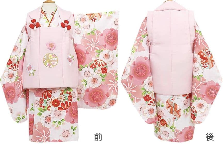 七五三　3歳　着物　フルセット