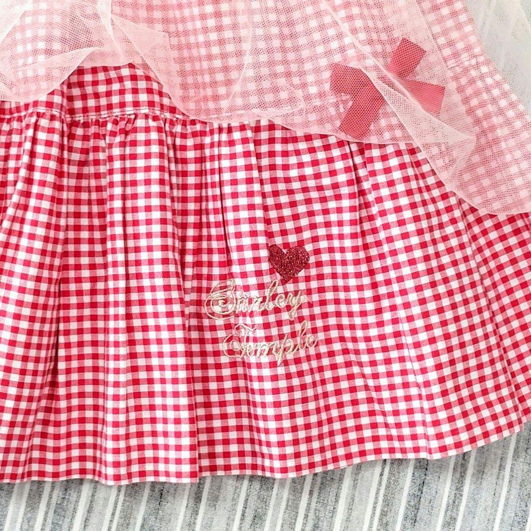 ★極美品★シャーリーテンプル＊伊勢丹限定＊リボン＊チュールワンピース＊140㎝