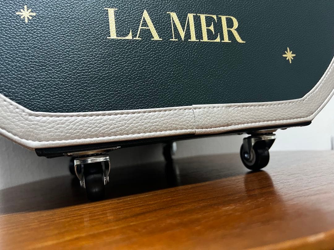 LA MER 星柄 円形キャリーケース