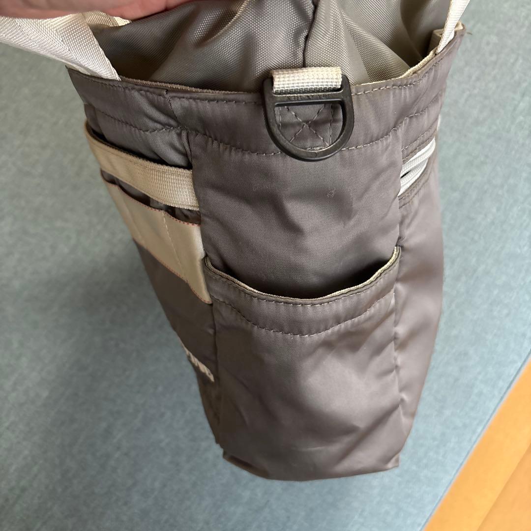 BRIEFING ショルダーバッグ グレー