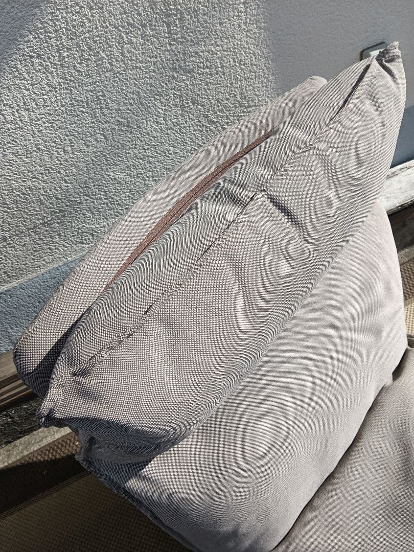 超美品 無印良品 ハイバック リクライニングソファ 無垢材 1P ①