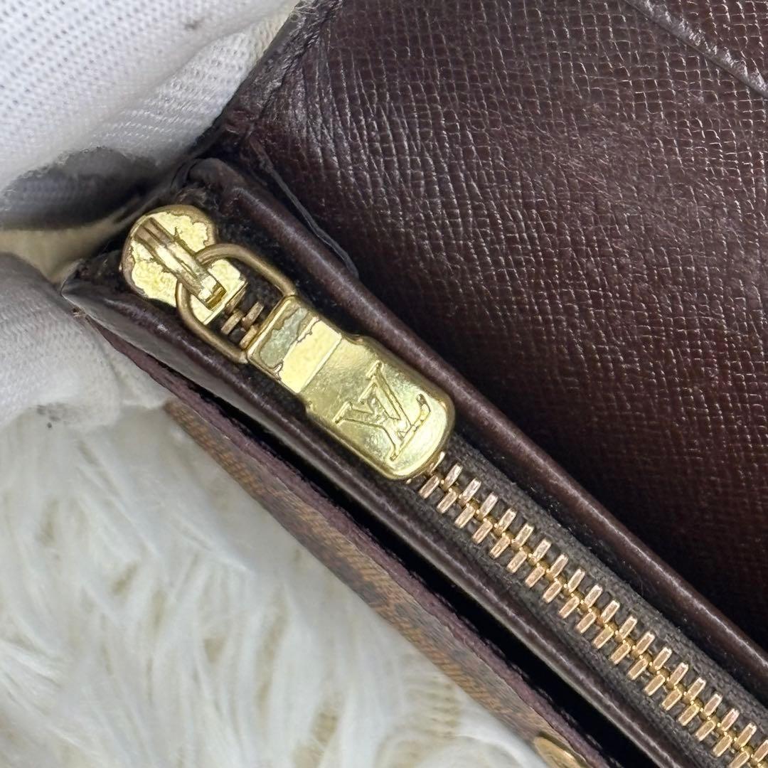 極美品✨ルイヴィトン ダミエ ポルトフォイユ トレゾール L字財布 ユニセックス