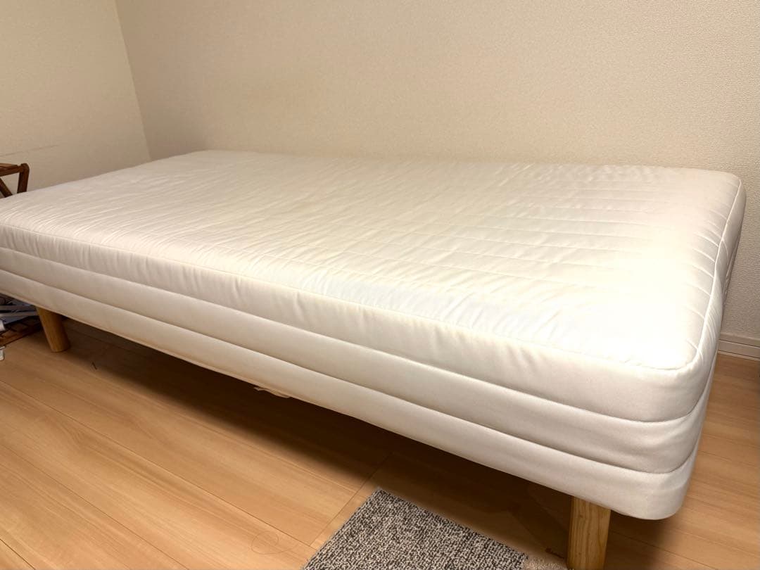 脚付きマットレス シングル
