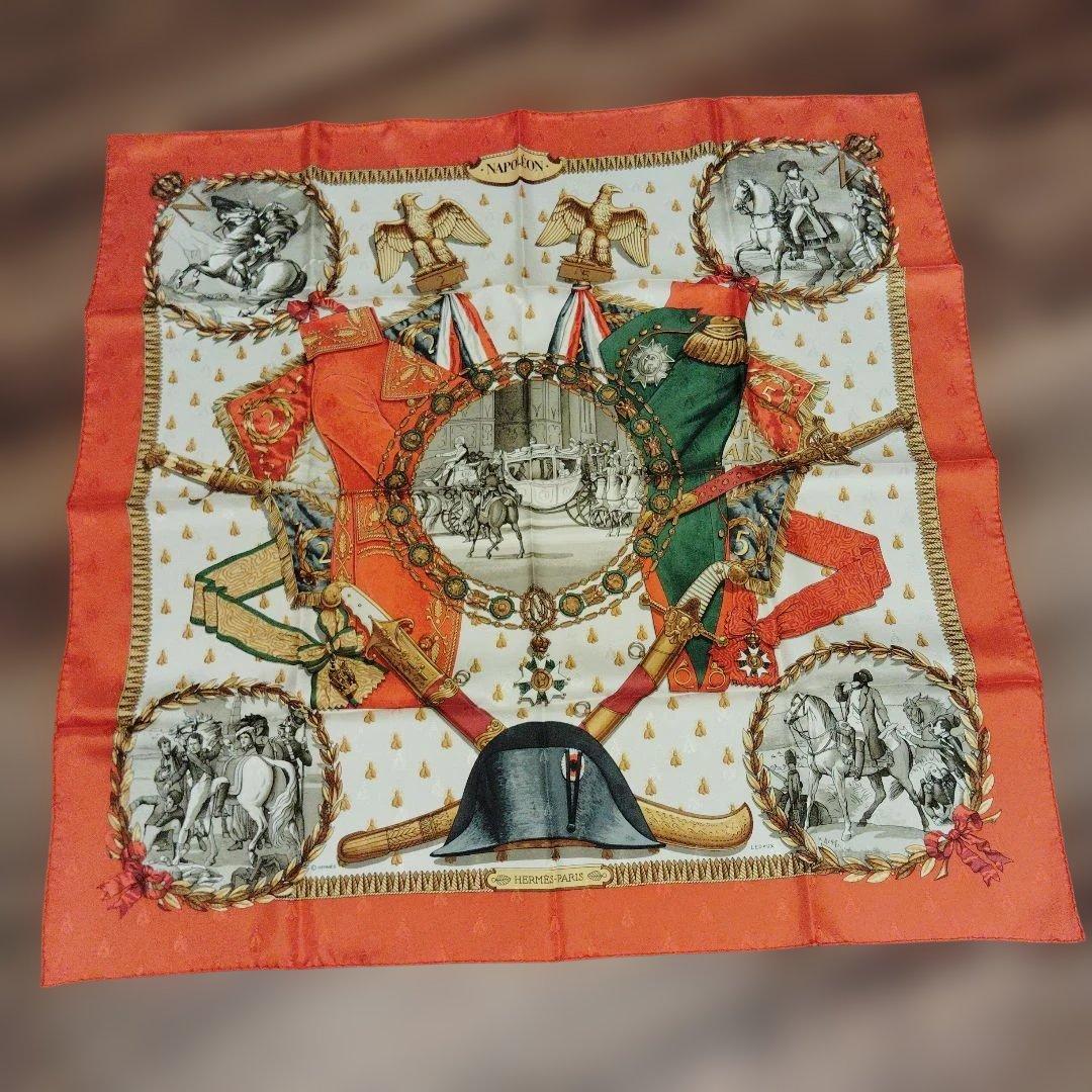 エルメス カレ90 NAPOLEON ナポレオン スカーフ