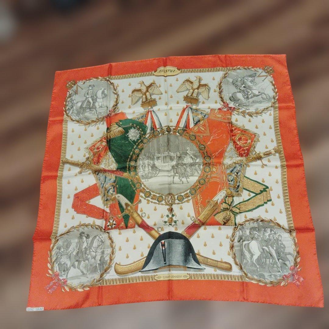 エルメス カレ90 NAPOLEON ナポレオン スカーフ