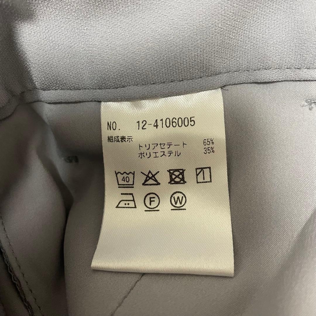 美品☆ 洗える プラステ 2024年モデル パンツスーツ ライトグレー