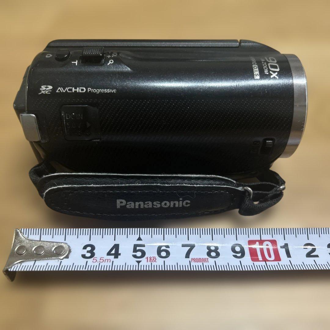 Panasonic HC-V480MS ビデオカメラ　黒色　バッテリー　充電器