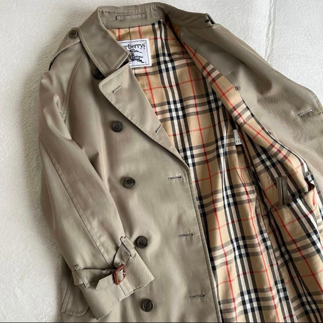 【週末SALE】Burberrysバーバリーズ トレンチコート　ノバチェック