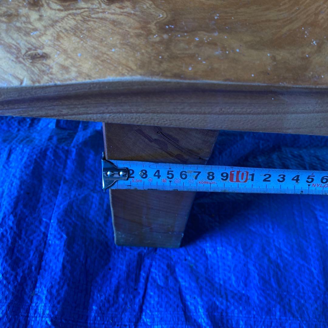 ① 座卓 ダイニング テーブル 天然木 一枚板 ちゃぶ台