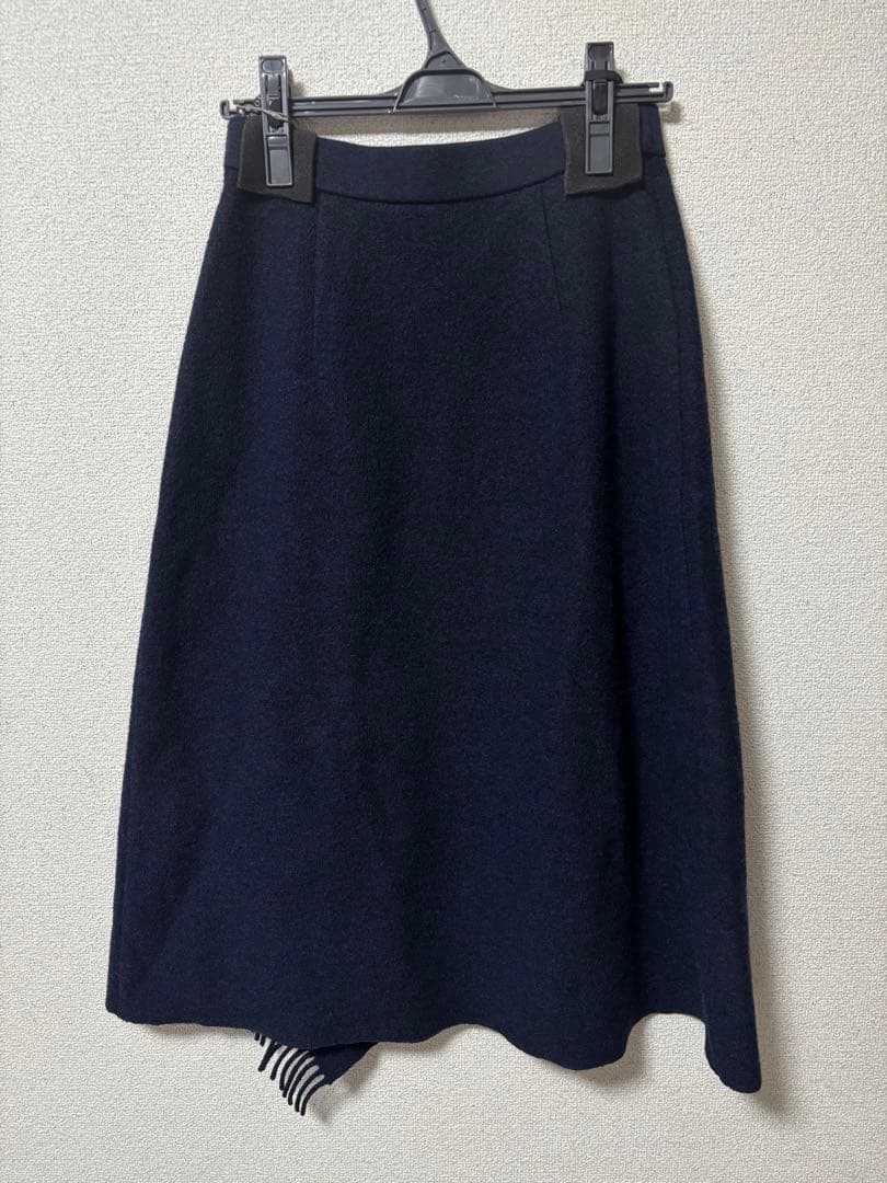 【新品】EPOCA La maglia due フリンジAライン ニットスカート