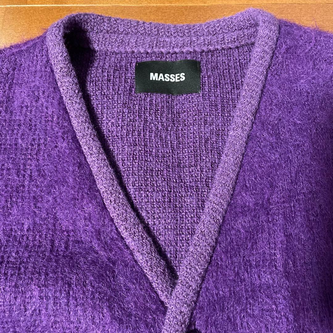 MASSES マシス モヘアカーディガン　サイズM