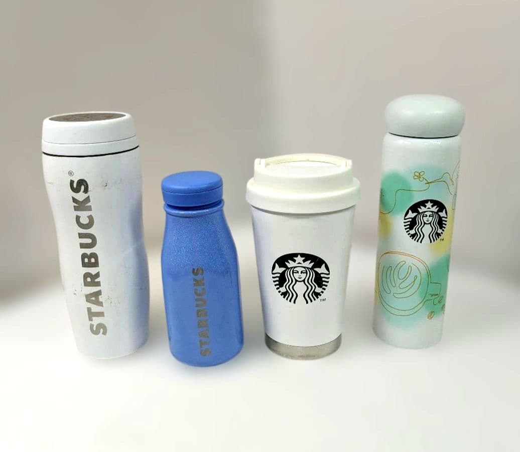 Starbucks　水筒4個セット