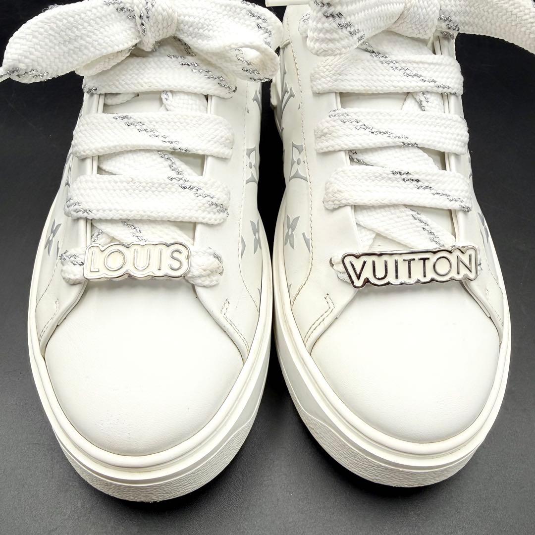 美品✨ ルイヴィトン タイムアウトライン モノグラム エンボス 24cm相当