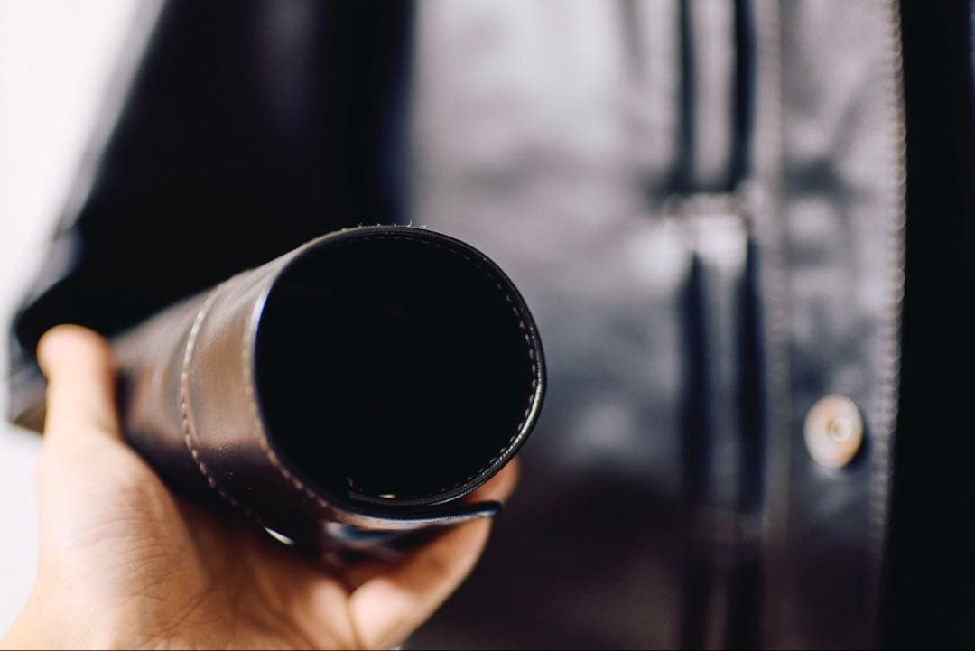 ルア × ワイツーレザー　レザージャケット　38 (新品現行在庫なし　レア品)