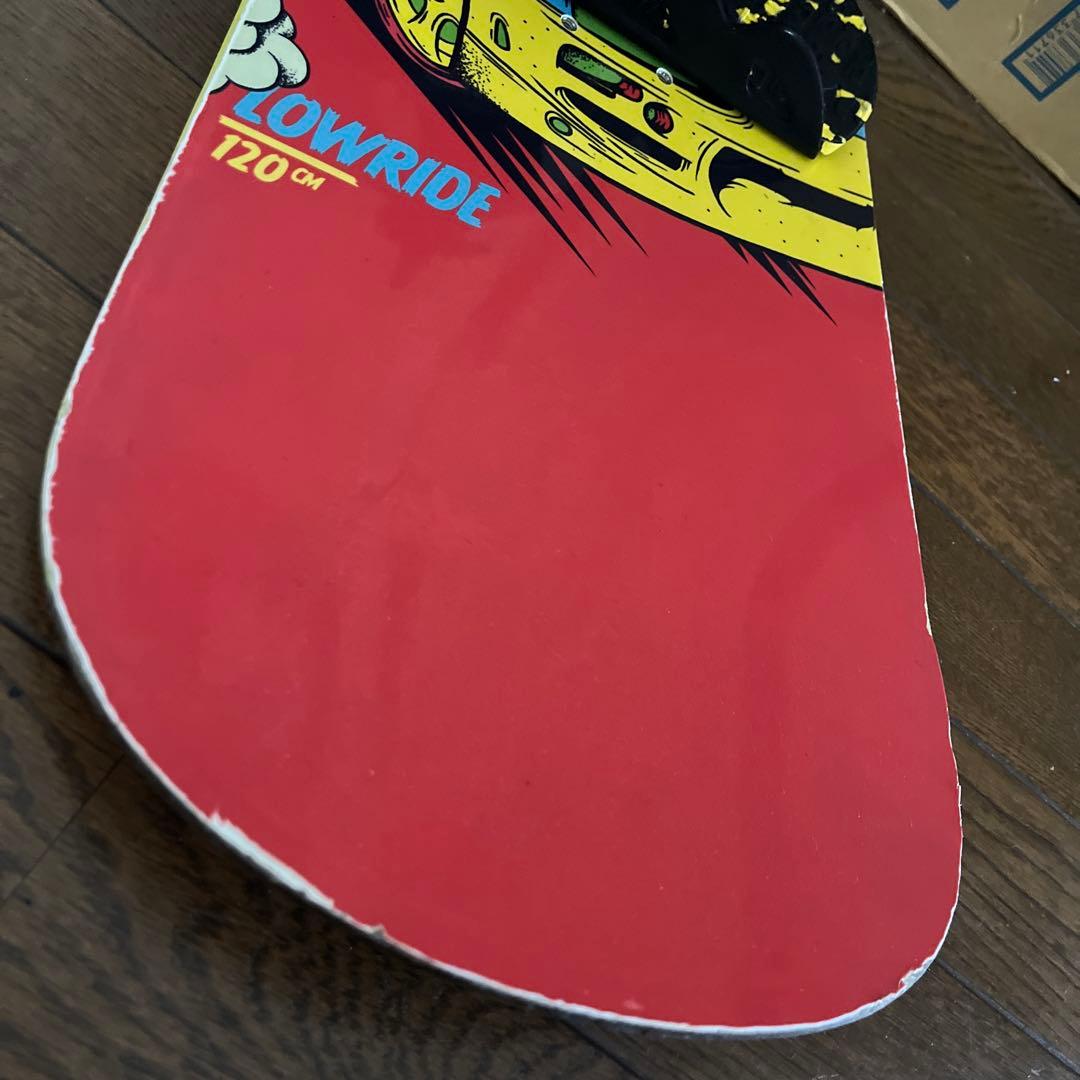 Ride Lowride スノーボード 120cm 3点セット