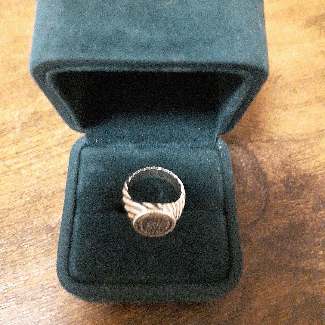 とんこつ40様 MALUS シルバー リング ダイヤモンド