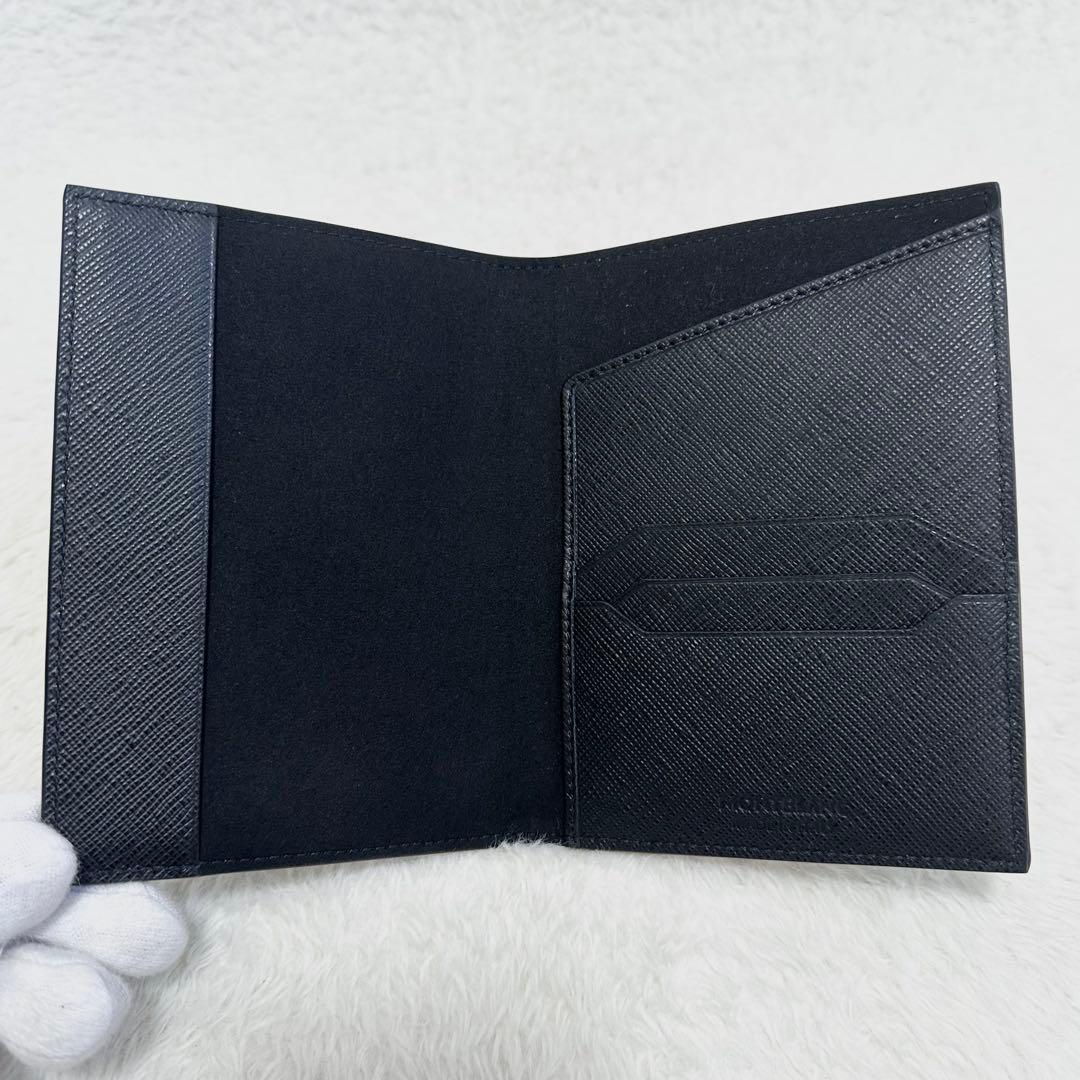 【新品未使用】MONTBLANC モンブラン サルトリアル パスポートケース 黒
