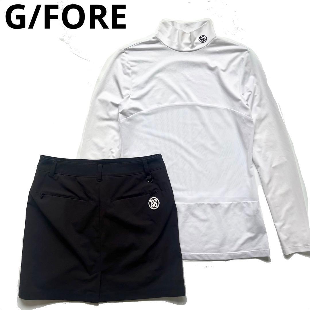 G/FORE ジーフォア　セットアップ　長袖シャツ　スカート ゴルフ　38 M