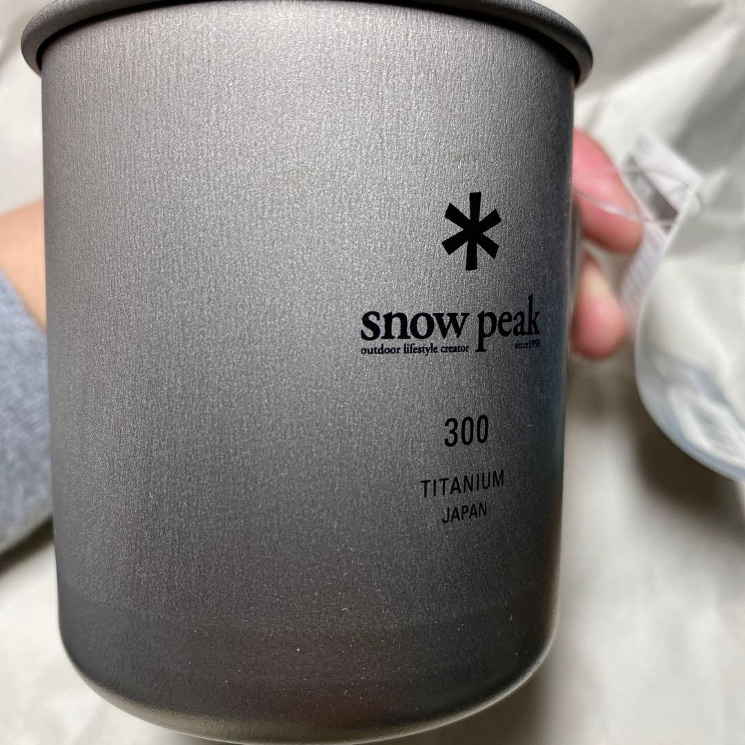 【限定】スノーピーク BE@RBRICK ベアブリック チタンシングルマグ300