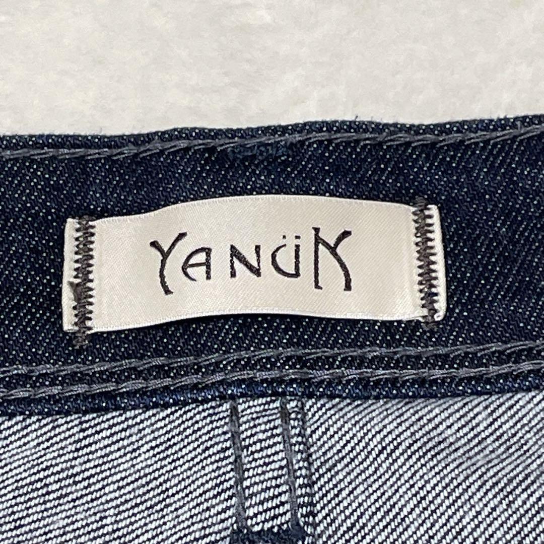 【美品】YANUK LILITH 57103070 ワイドデニム Ｗ26