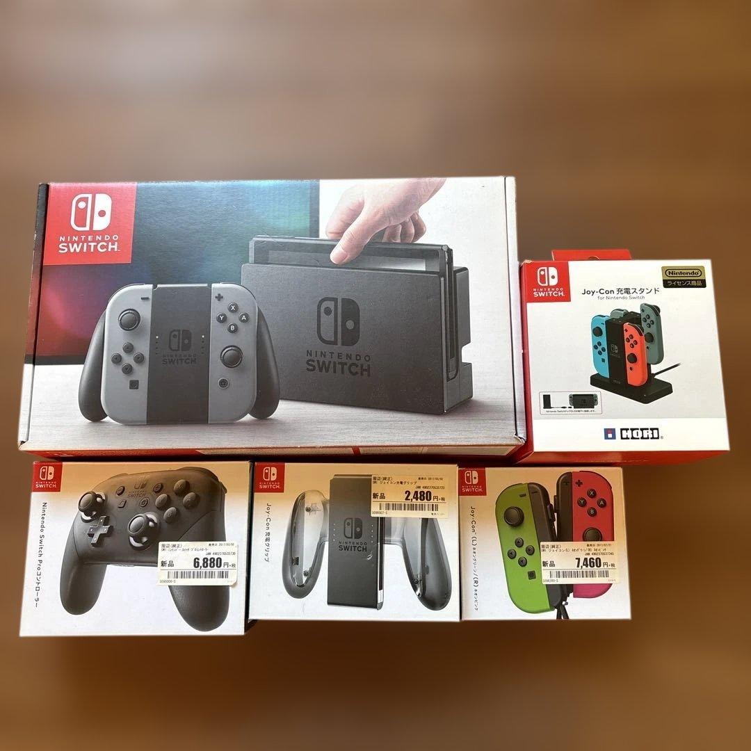 Nintendo Switch 本体 [グレー] + 付属品セット