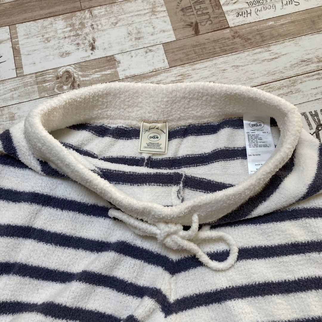 タグ付❤️ジェラートピケ アクアドライプルオーバー ボーダーパンツ セットアップ