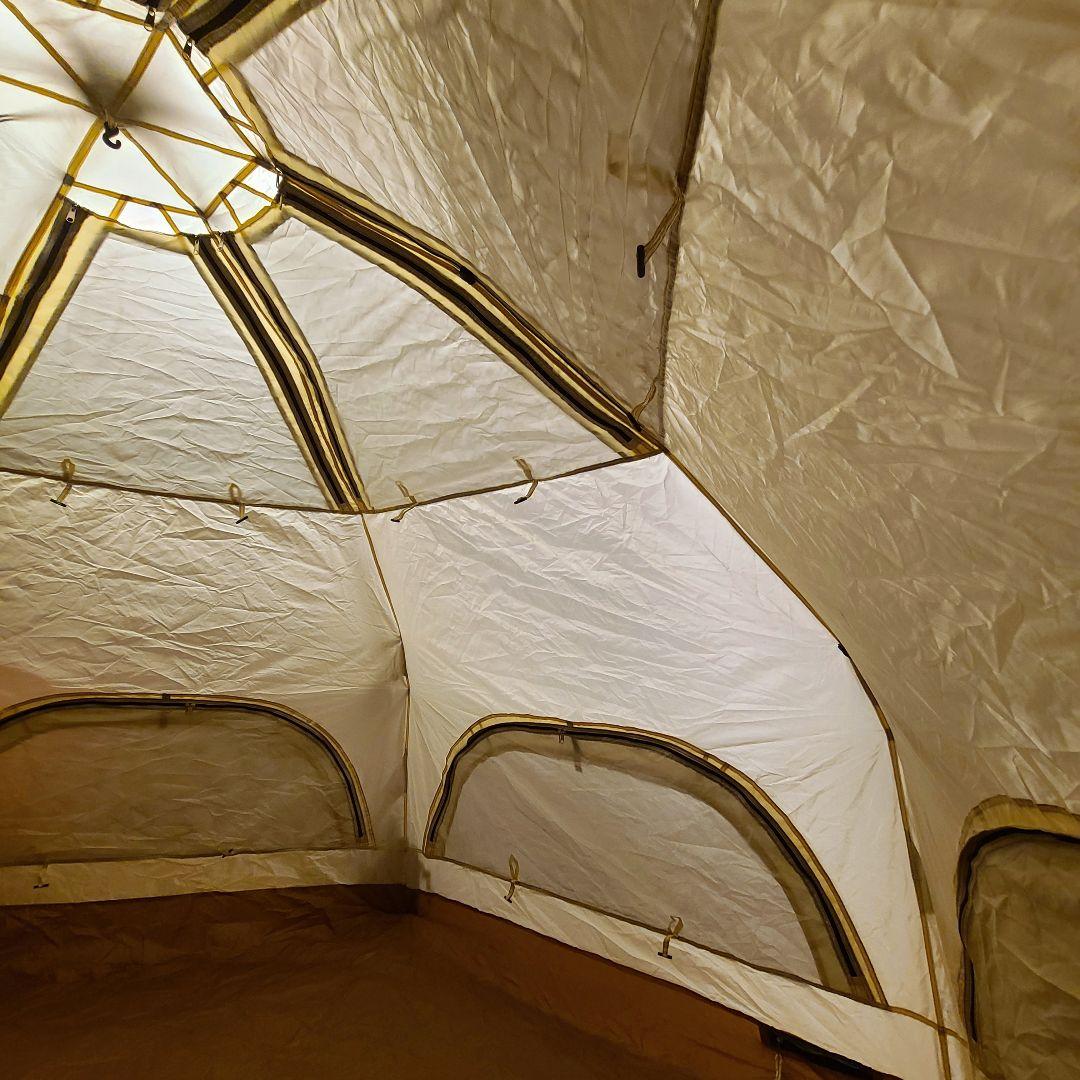 DOD キノコテント T4-610-RD 4人用 レッド ワンタッチ　アウトドア